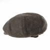 [Withmoons] Simple Wool Casquette Hat for Autumn/Winter, Men's & Women's SL3525 (Darkbrown)