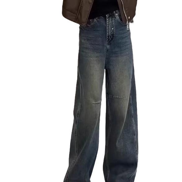 Jeans da donna a vita alta retrò snellenti - Autunno/Inverno 2025 Petite, Taglie forti, Design a gamba dritta