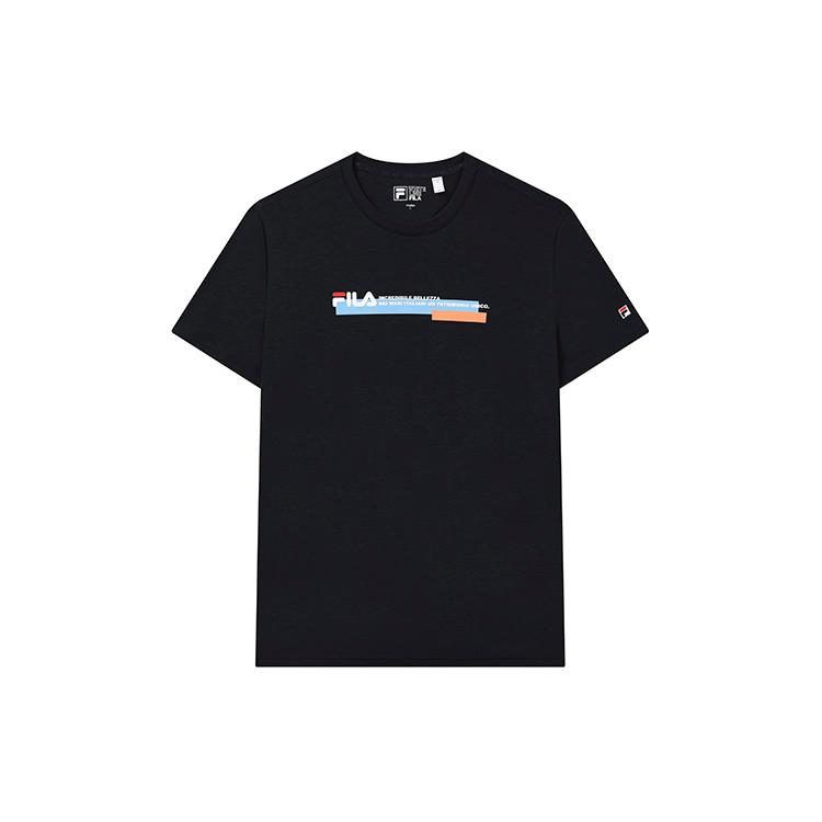 New FILA T Shirts Men's Legend Blue F61M228111FNV