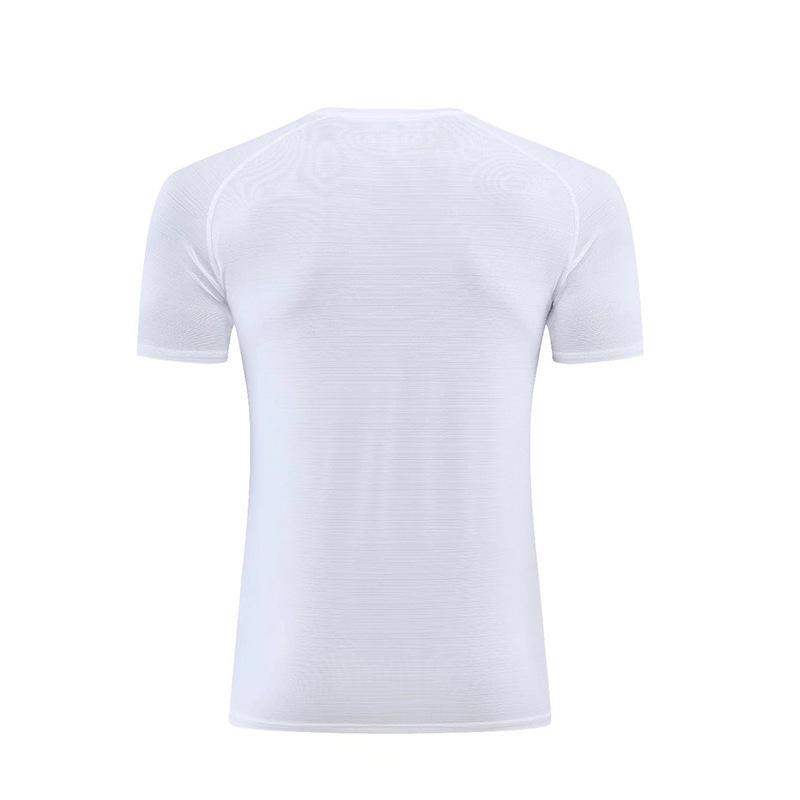 Heren Sneldrogend Kortarmig Sport T-shirt - Ronde Hals Fitness Hardloop Top