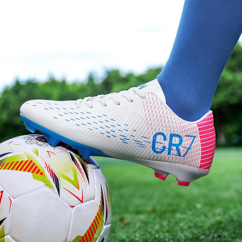 Football shoes long nails fg broken nails tf boys primary school students professional training shoes competition special adult sneakers for men