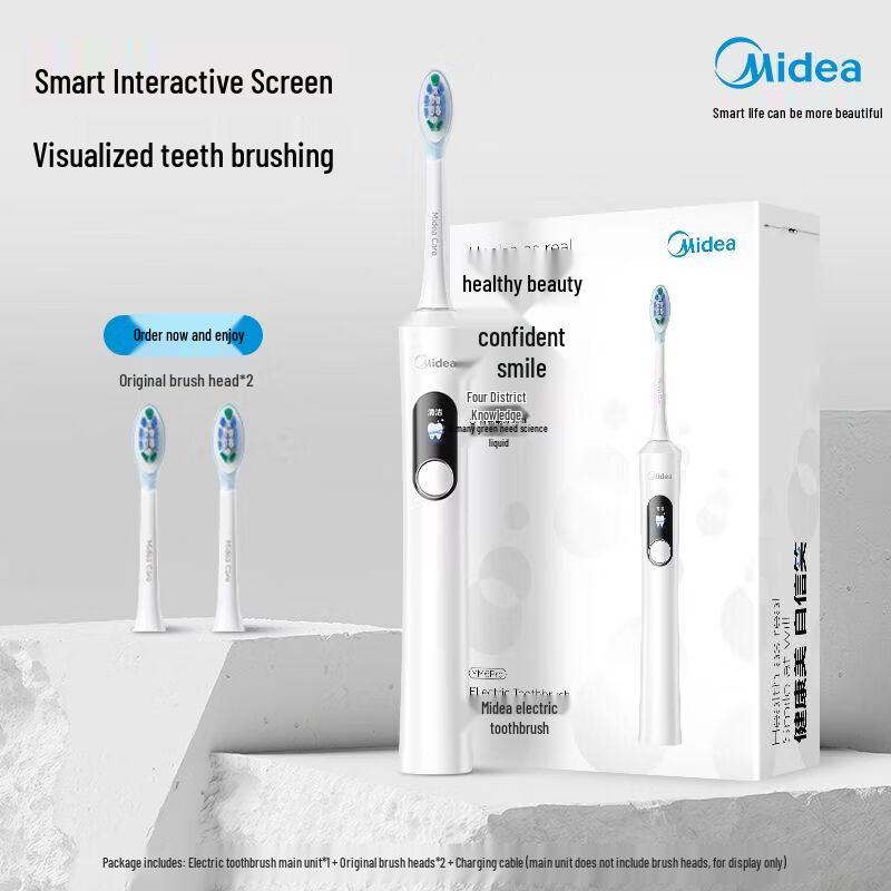 

Midea YM6pro Smart Electric Toothbrush CN plug (adapter included)