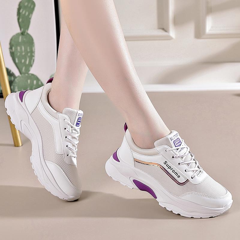 Fashion Women's Running Shoes Cushioned And Lightweight Sports Shoes Walking Sneakers