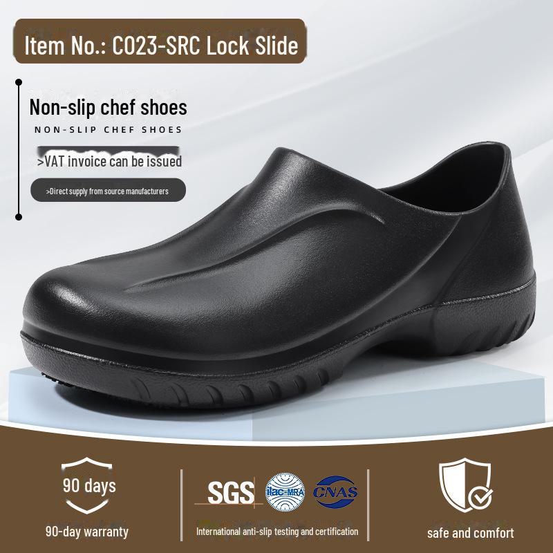 2025 Chef Shoes: Wear-Resistant, Lightweight, Comfortable, Waterproof, Oil-Proof, Non-Slip for Hotel Kitchen Work