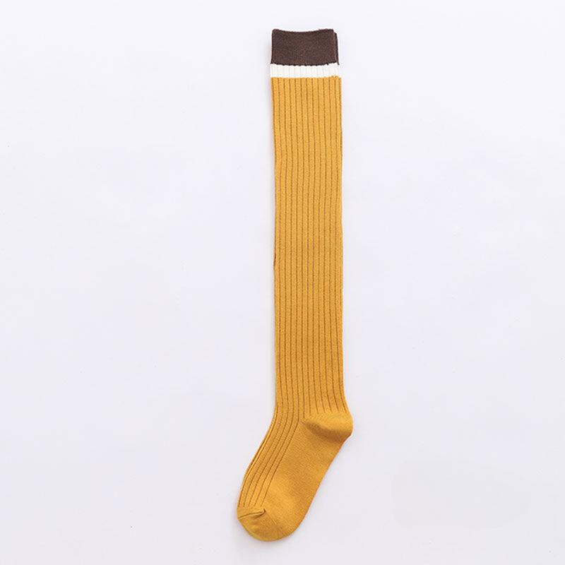 Strümpfe Damen Überkniestrümpfe Hohe Strümpfe Lange Socken Herbst Winter Dicke JK-Strümpfe