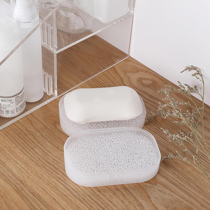 Tragbare Reise Seifenschale Box Fall Halter Mit Deckel Ablauf Container Home Badezimmer