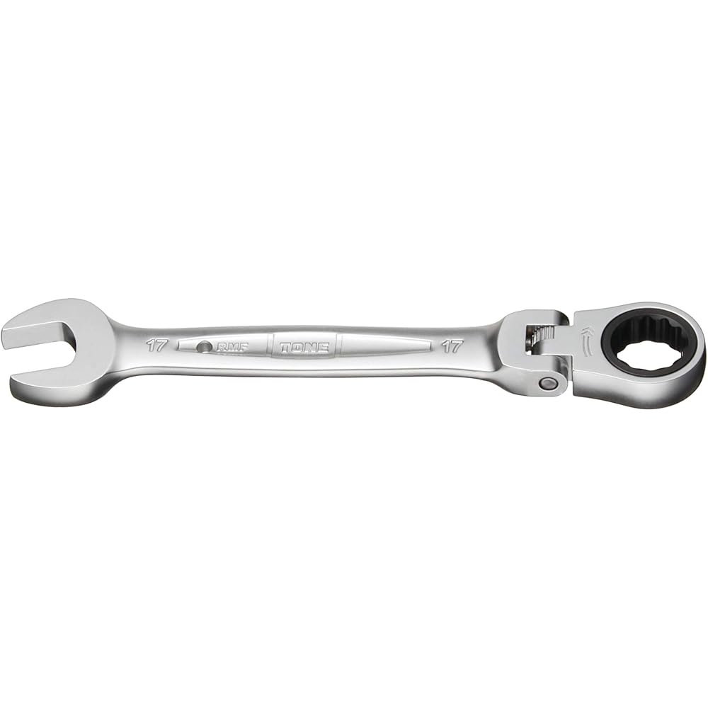 TONE HPRMF-17 Ratchet Wrench 17mm Dual-Sided Adjustable Tool