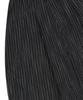 GLACK Gp139 Striped Linen Easy Pants (Black)