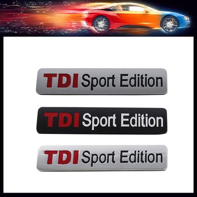 Car Styling TDI Sport Edition for Car Fender Side Trunk Nameplate Decal Emblem Badge Sticker