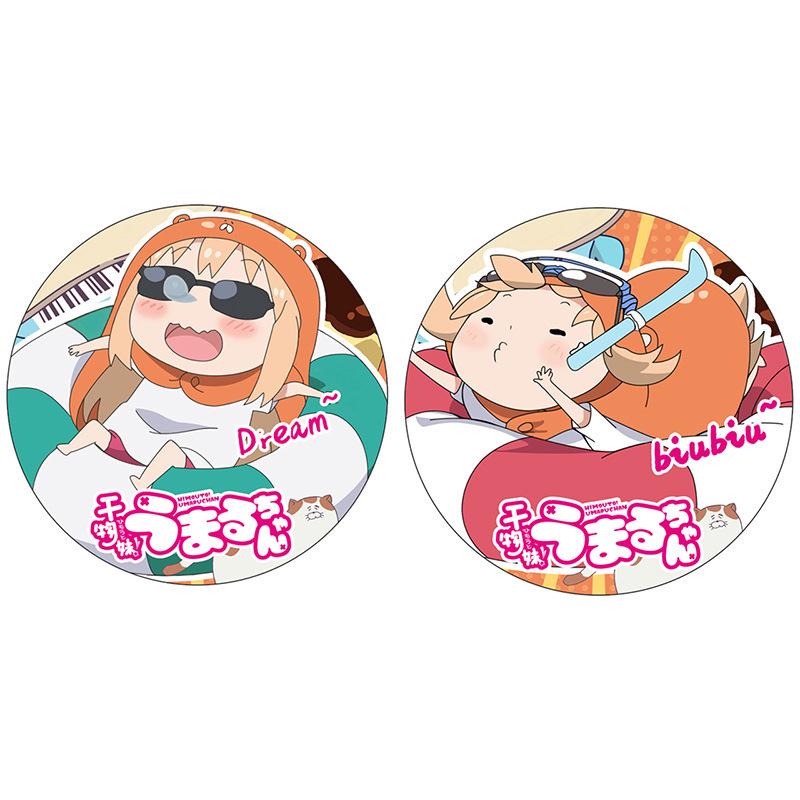 Takagi-san s Sister Umaru Official Tin Anime Badge