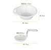 9-Piece Aluminum Cookware Set for Camping, Emergency Preparedness, Outdoor Activities, Includes Storage Bag, Cookware, Kettle, Spoon, Rice Bowl, Solo