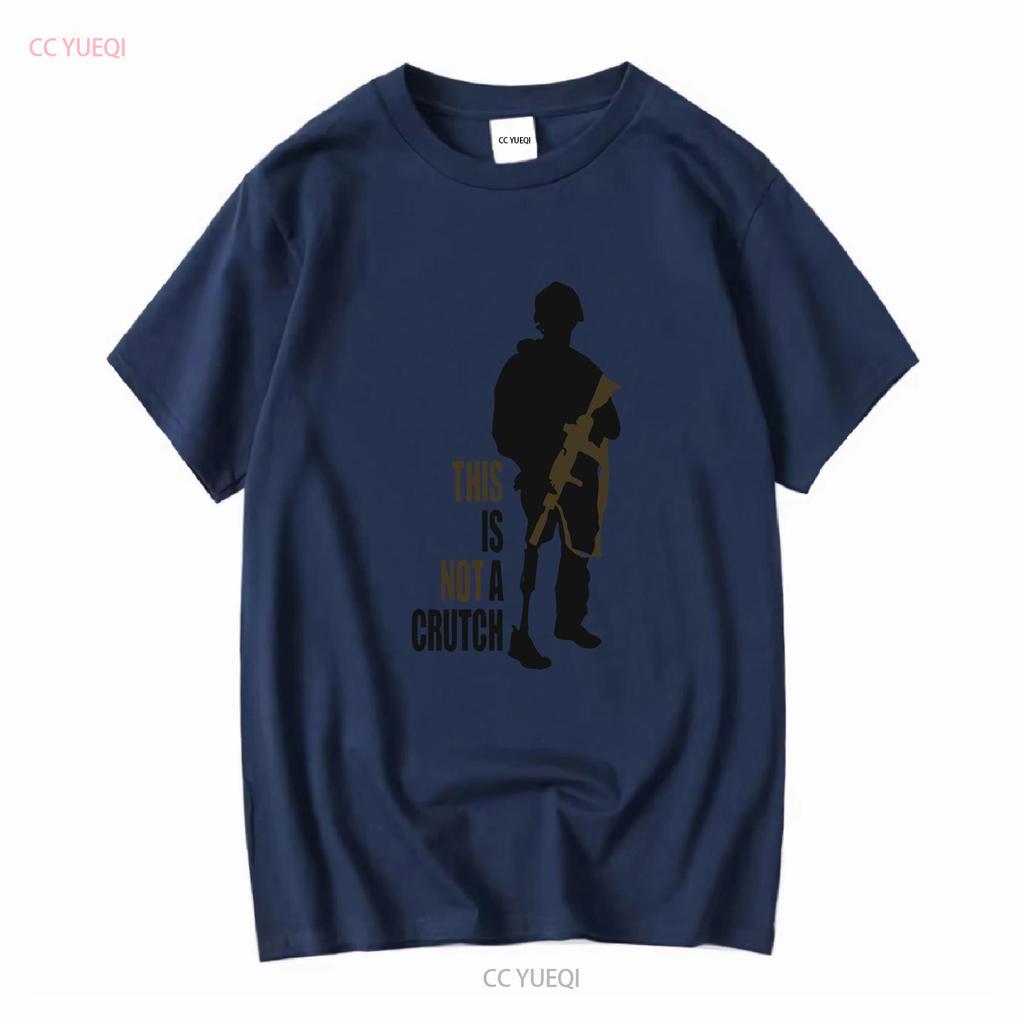 This Is Not A Crutch T shirt long or short sleeves vintage Washed Unisex Comfortable graphic Slightly Stylish Breathable Soft