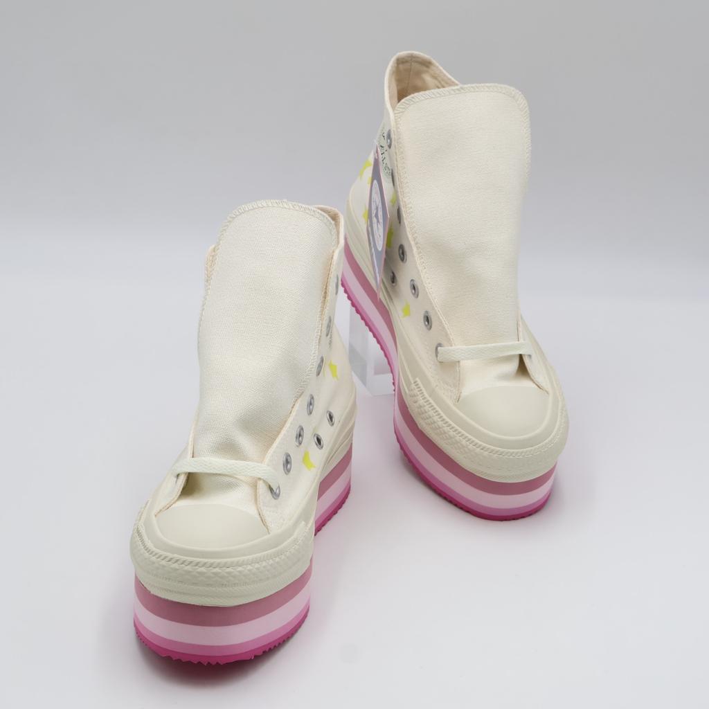 31312820 The Powerpuff Girls Converse All Star Chunkyline Hi White (Women's)