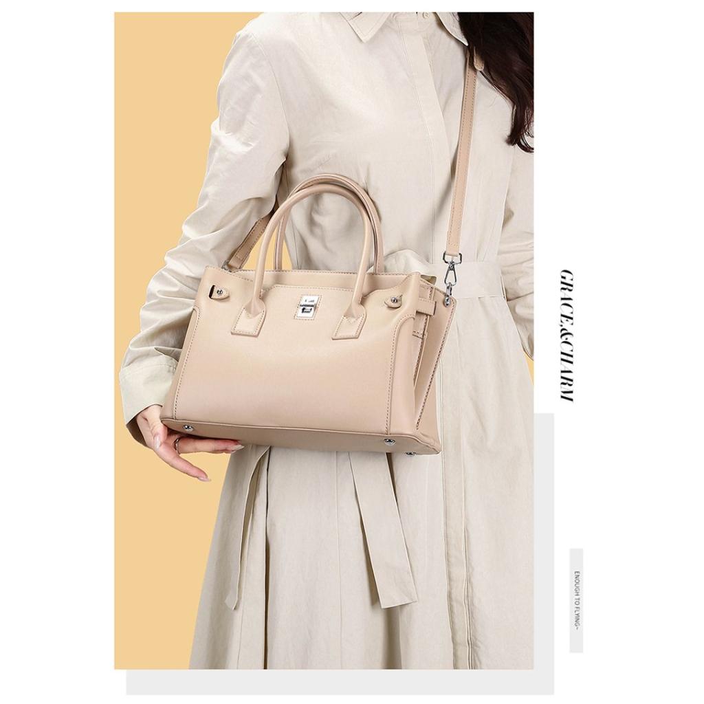 Xeie Thuk Shoulder Bag Women Faux leather Adjustable Strap Daily
