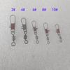 Bulk B-Type Figure-8 Snap Swivel 246810 Quick Release Fishing Connector Buckle Accessories