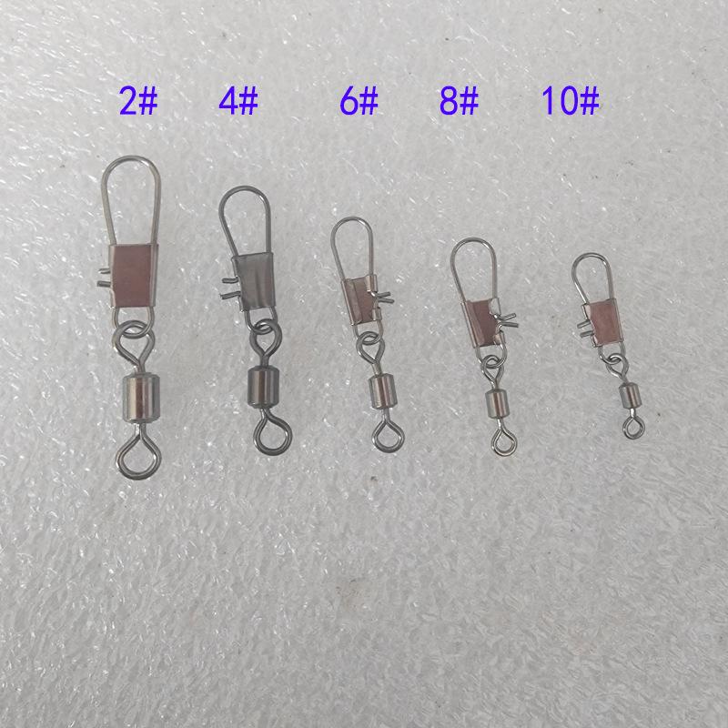 Bulk B-Type Figure-8 Snap Swivel 246810 Quick Release Fishing Connector Buckle Accessories