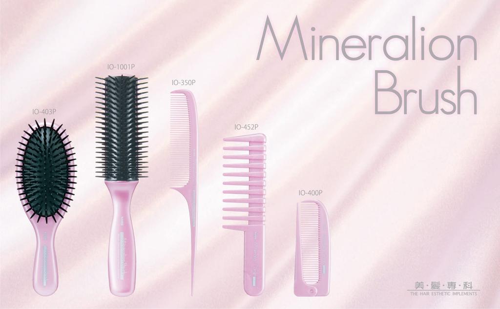 VESS in Blow Made in Beauty Natural Negative Far Infrared Hair Hair Hair Beautiful Scalp Pink IO1001P [Made Japan] [Outlet] Brush, Japan, In-House,