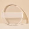 Transparent Silicone Gel Powder Puff Non-Absorbing Body Lotion Application Tool  Face Foundation