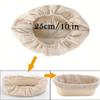 1pc Bread Basket Cloth Cover Dry Storage Fermented Dough Rotundity Ellipse Vine Fermentation Basket Cloth Cover Excluding Basket