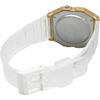 Casio F-91WS-7A2 Digital Quartz Watch Unisex Gold Clear Color Fashion Style