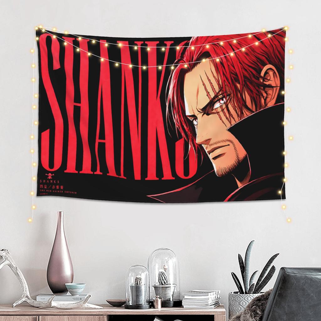 Cutecore Anime One Pieces Tapestry Bedroom Decoration Wall Hanging Blanket Tapestry Cool Stuff For Room