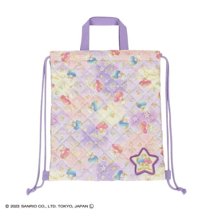 Takanami Create Quilted Knapsack Little Twin Stars Perfect for and extracurricular activities [120837] kindergarten, school,