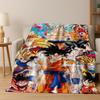 3D Japanischer Anime D-Dragon B-Ball Flanelldecke Weiche Warme Überwurfdecke für Schlafzimmer Wohnzimmer Bett Reise Camping Picknick Geschenk