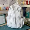 Schoolbag Polka Dot Japanese Ins Versatile Travel Backpack Small Female Student Lightweight High Value Research Backpack Small School Bag
