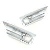2X Chrome Front Fog Lamp Light Frame Cover Trim For Honda CR-V CRV 2020-2022