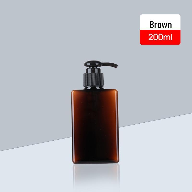 Travel Refill Pump Bottles for Lotion, Shower Gel, Shampoo, and Hand Sanitizer - Square Design, Empty and In Stock