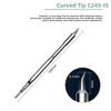 C245 Soldering Iron Tip Stainless Steel High Temperature Resistant For OSS TEAM C245 Series Quick Heat Smooth Flow Accessories