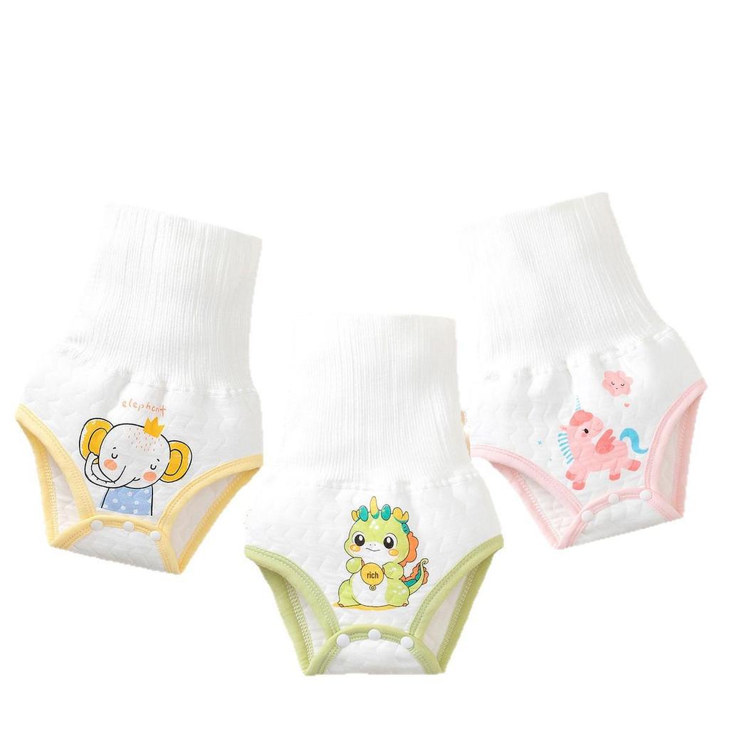 Cozy Cotton High-Waisted Baby Belly Band for Cold & Umbilical Protection (Autumn/Winter)