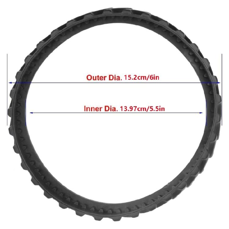 Heavy Type Rubber Track For MX6 And MX8 Automatic Pool Cleaners High Performances Replacement Track Smooth Operations
