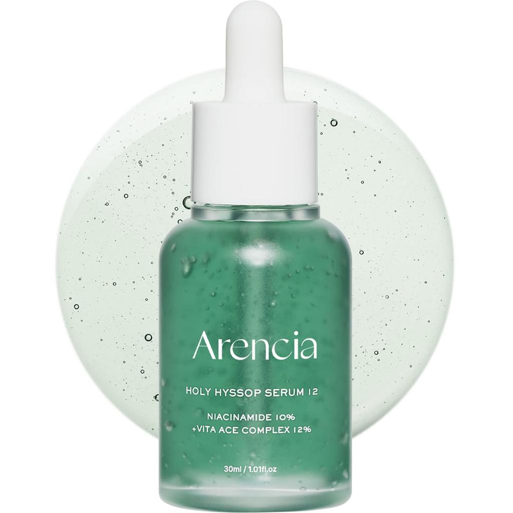 Arencia Hyssop Moist Plant Vegan Cosmetics Serum, 30ml, Ingredients,