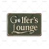 Vintage Golf Art Poster Tin Sign Retro Basketball Life Lessons Metal Signs for Gym Club Man Cave Wall Decor Plaques