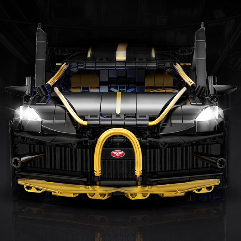 1:14 høyteknologiske byggeklosser Super Cars Fjernkontroll MOC Bricks Racing Cars Sett Tekniske leker Gaver til gutter Voksne barn