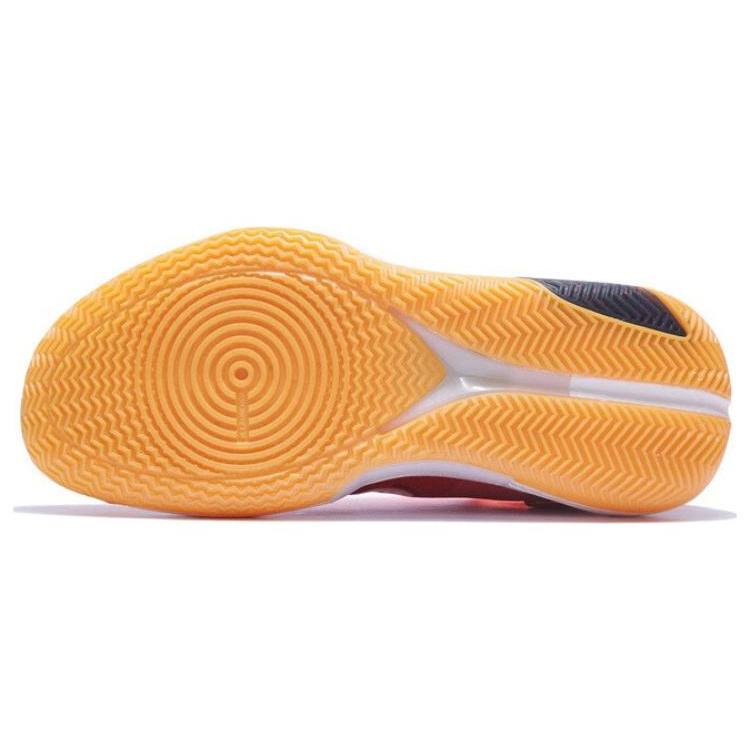 New LiNing Speed 9 Ultra Cushioning Anti Slip And Wear Resistant High Top Basketball Shoes Bright Neon Red ABAT013-6