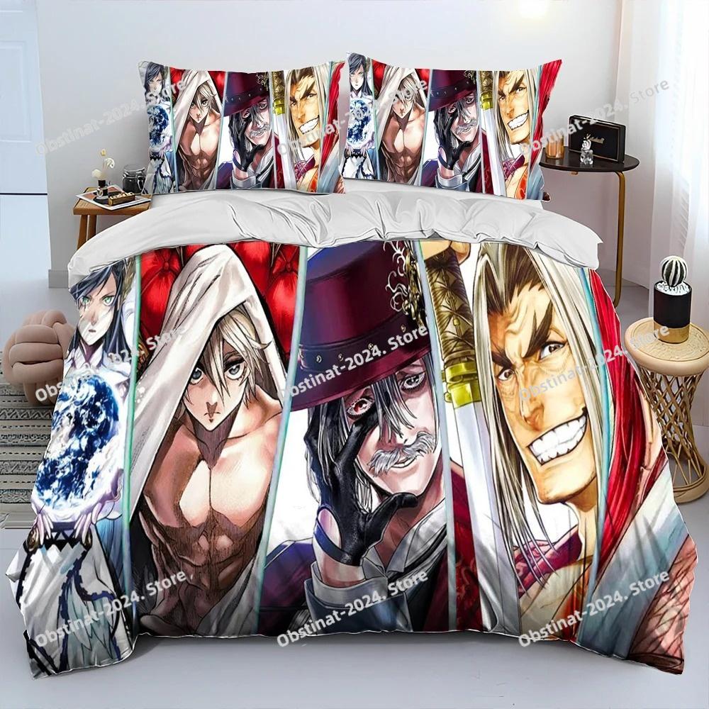 3D Print  Anime Record Of Ragnarok Comforter Bedding Set Duvet Cover Bed Set Quilt Cover Pillowcase King Queen Size Bedding Set