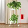 European-Style Multi-Layer Iron Flower Stand for Indoor and Balcony Use