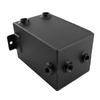 3L Racing Car Fuel Surge Tank Can Aluminum Automobile Repacking Tools Universal Black