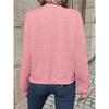Ladies' Casual Stand Up Collar Zipper Jacket
