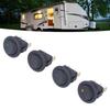 4PCS 12V Round Power Switches 3 Pin 2 Position LED Switch Boat Toggle Rocker Switch 20mm