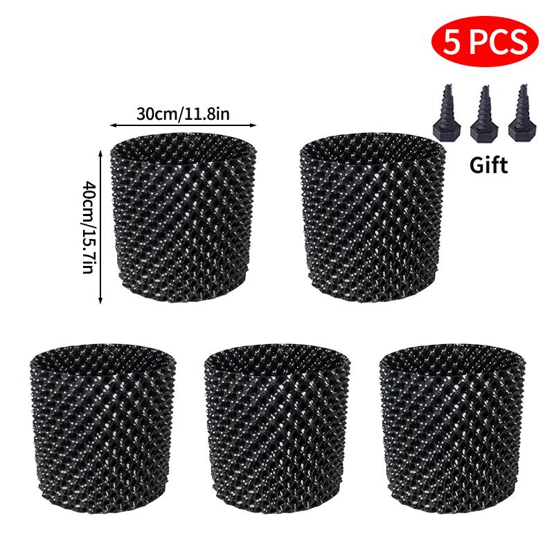 1/5Pc 7Size Air Pruning Plant Root Control Nursery Pot Trainer Fast Root Grow Container Drainage Planting Pot Garden Bonsai Tool