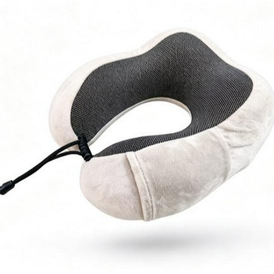 Slow Rebound Memory Foam U-Shape Neck Pillow for Travel