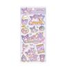K Company Sanrio Characters Sparkly Capsule Sticker 2 Kuromi SAC-KCP2-KU