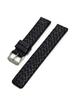 CASSIS Calfskin Watch Strap MAUI 20mm Black with Replacement Tool U1011304019020