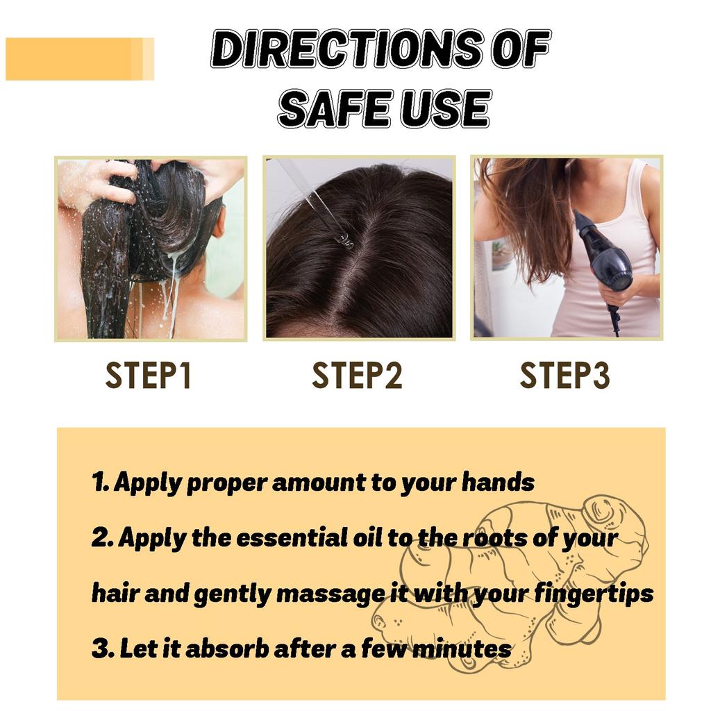 Hair  Oil, Hair Growth For Hair Loss, Deep Moisturizing  For Dry, Damaged & Coarse Hair.30ml