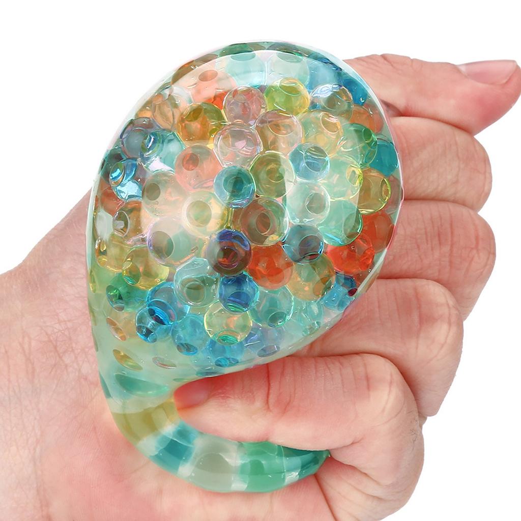 Schwammiger Ball Spielzeug Quetschbares Stressspielzeug Stressabbau-Ball für Spaß 5ml