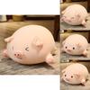 Almofada de Porco de Pelúcia Adorável Brinquedo Macio Almofada de Animal Fofo Para Decoração de Casa e Escritório
