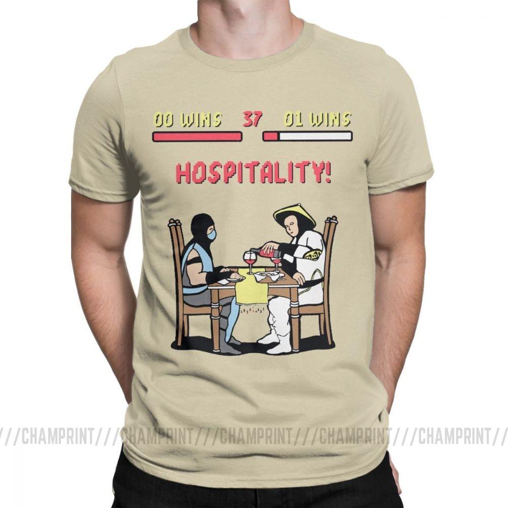 Mortal Kombat X T Shirt Scorpion Vs Sub Zero Tees Mkx Liu Kang Popular Fighting Game 4XL